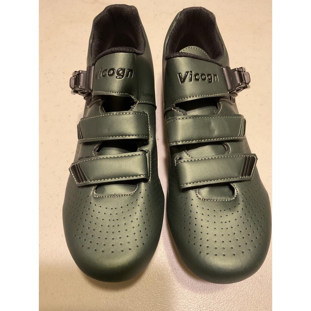 Vicogn‎ Cycling Shoes Men's Size 46 Road Bike Triathalon Cleats Speed Pedals